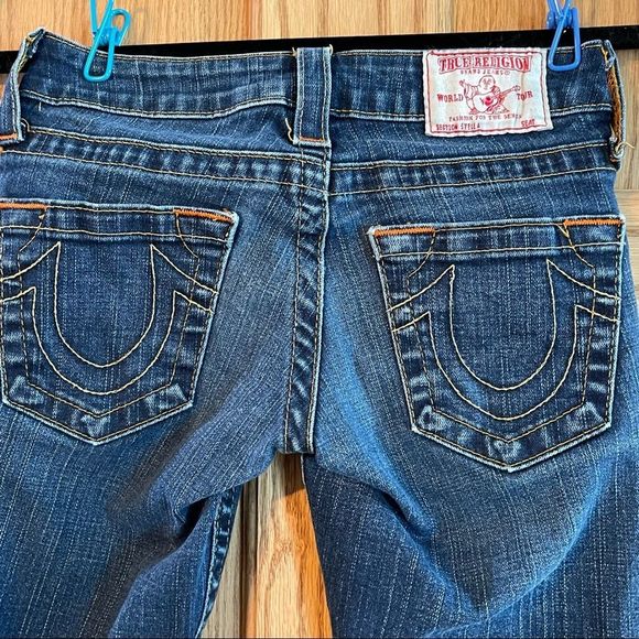 TRUE RELIGION Stella Skinny Jean SZ 23 - Picture 8 of 14